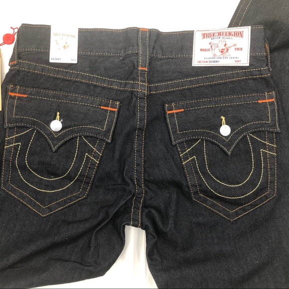 True Religion Jeans Skinny Flap style#MNRH54ZOM - Picture 6 of 8